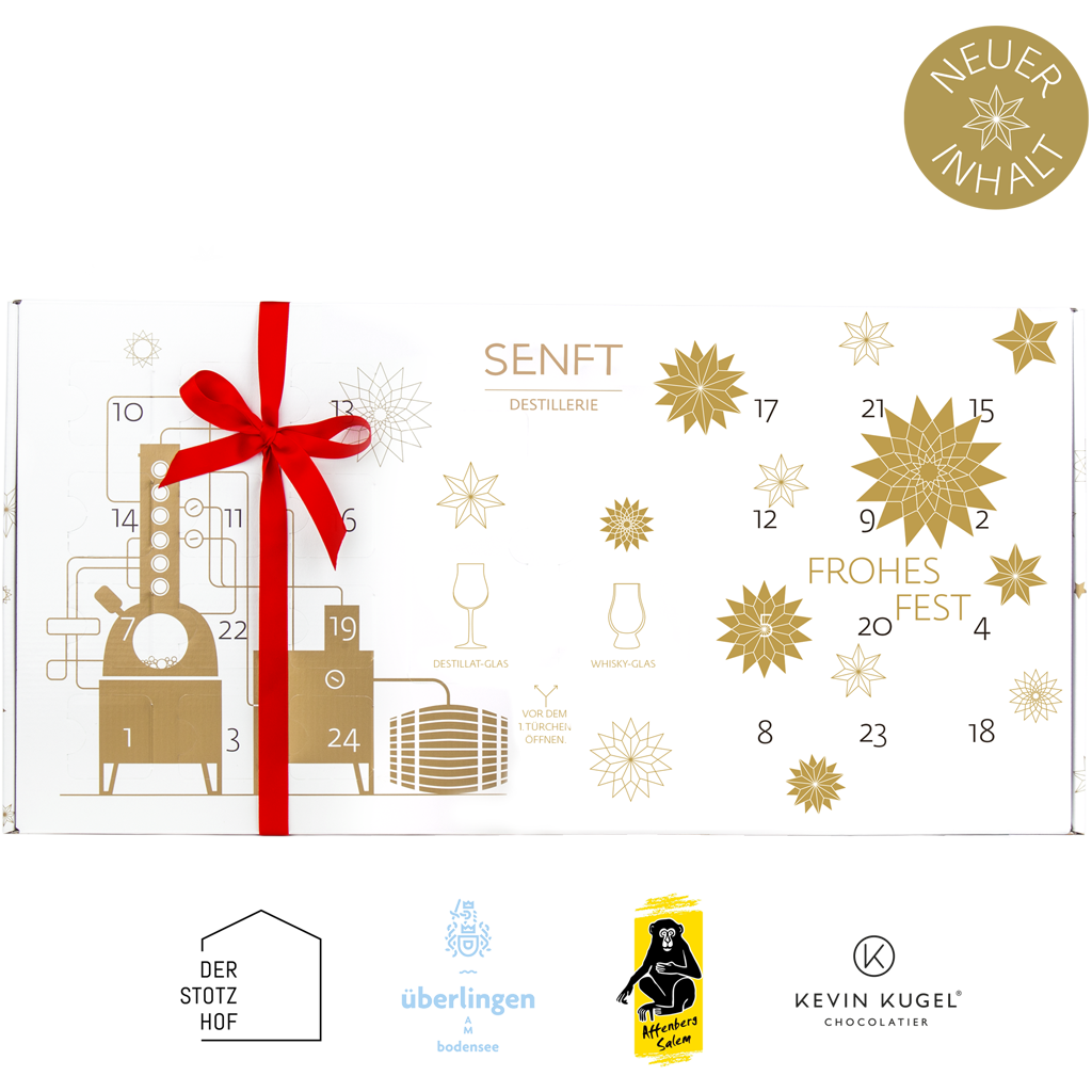 Senft Adventskalender mit 24 Köstlichkeiten
